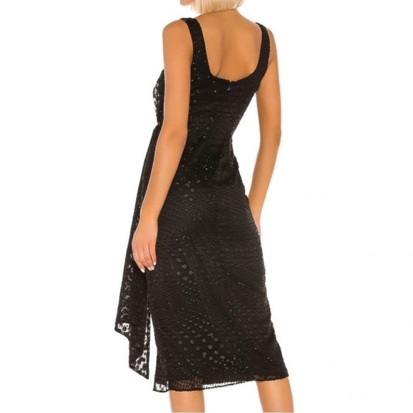 House of Harlowe 1960 x Revolve NWT Black Mira Dress - Picture 2 of 5